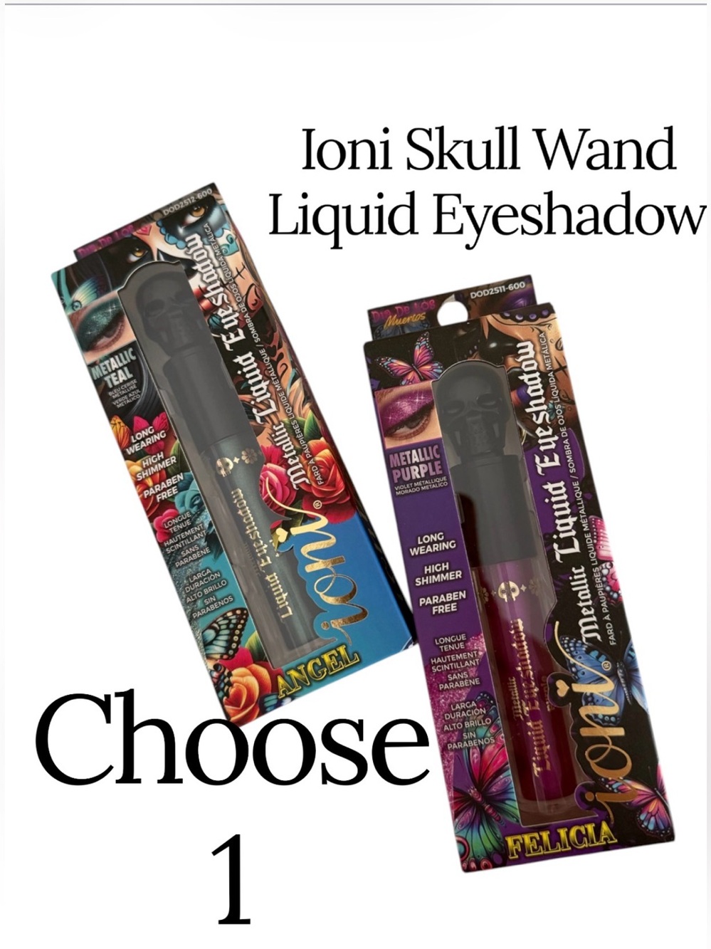 Ioni Skull Wand Liquid Eyeshadow
